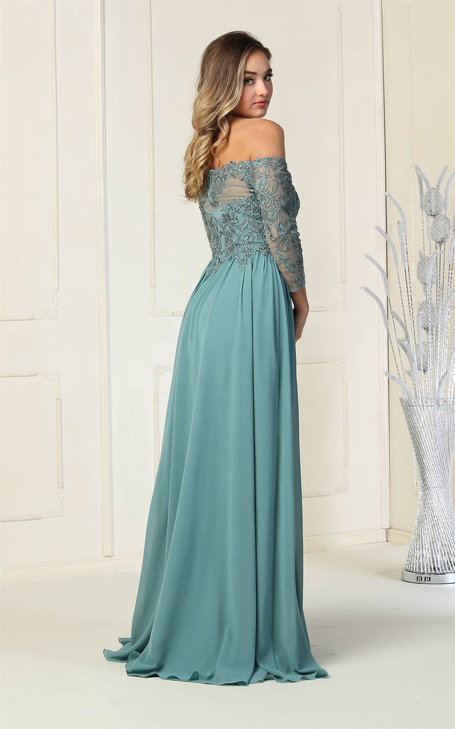 Wholesale evening long dress - Reference : M1853