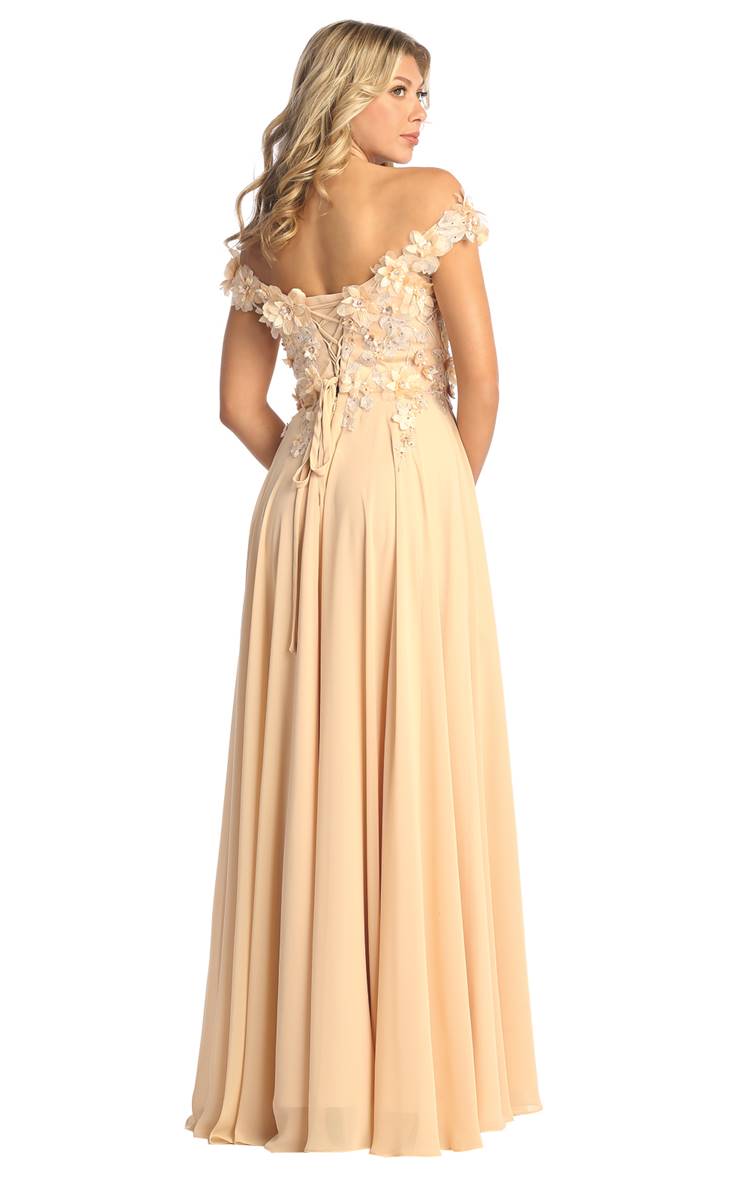 Wholesale evening long dress - Reference : M7942