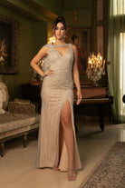 Wholesale evening long dress - Reference : M8154