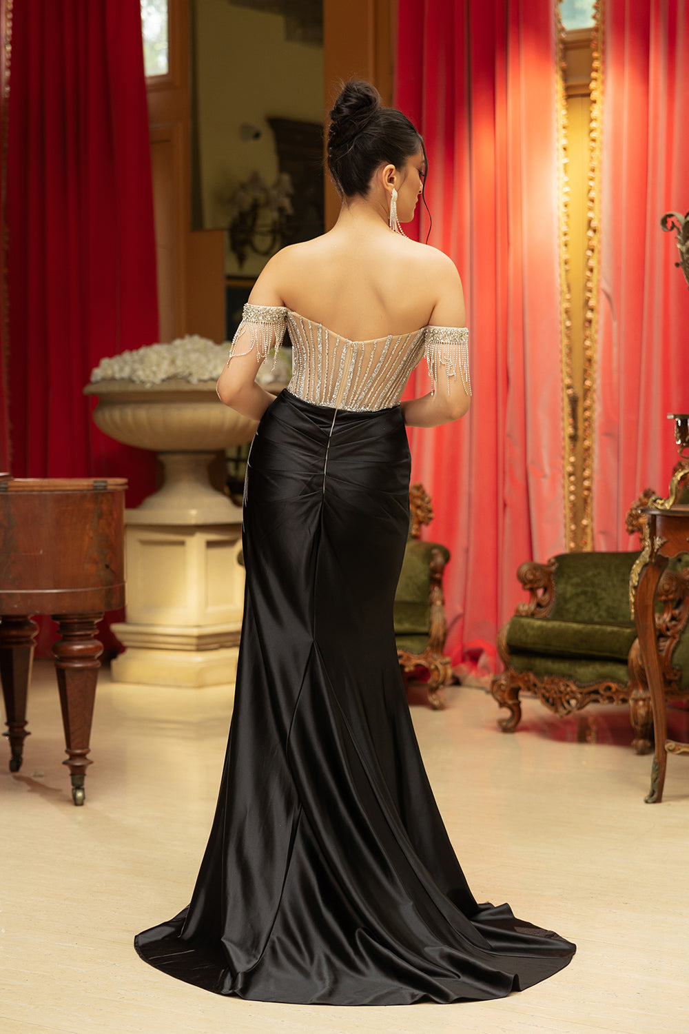 Wholesale evening long dress - Reference : M8159