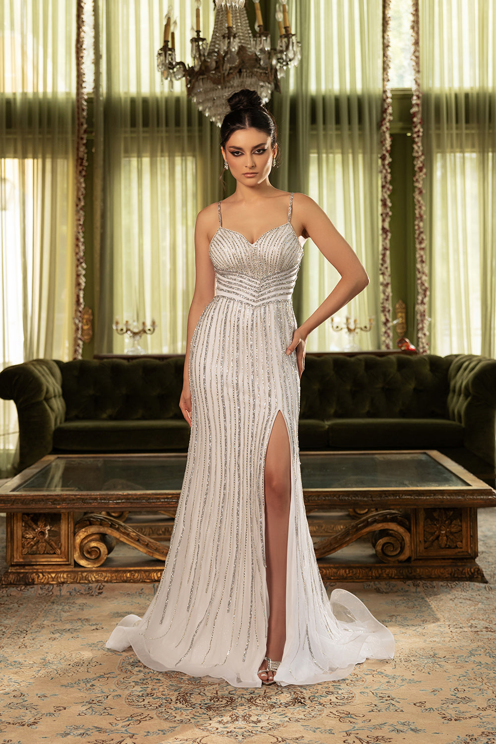 Wholesale evening long dress - Reference : M8169