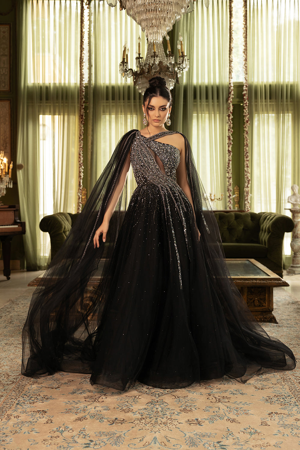 Wholesale evening long dress - Reference : M8188